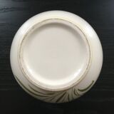 Italian flowerpot with floral decoration