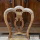 Suite de 6 chaises Louis Philippe en noyer et cannage