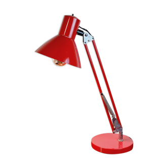 Lampe industrielle rouge