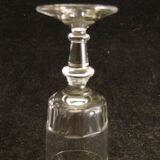 Service de 4 verres à liqueur Meisenthal Portieux modèle Mirabeau