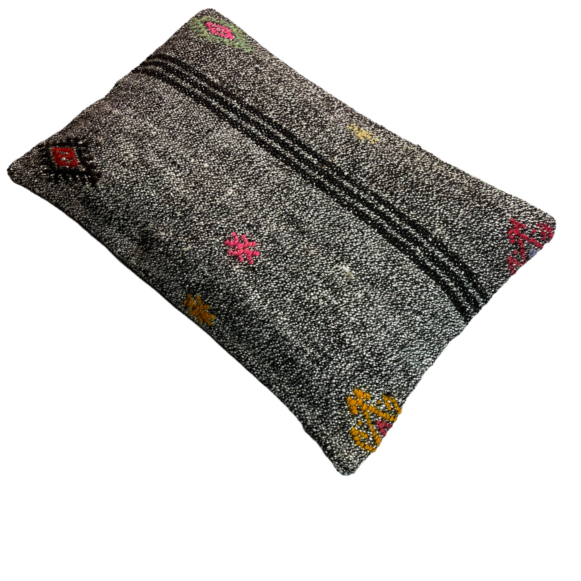 Vintage turkish handmade cushion cover , 30 x 50 cm