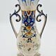 Small vase with floral decoration from Rouen