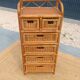 Chiffonnier commode en rotin