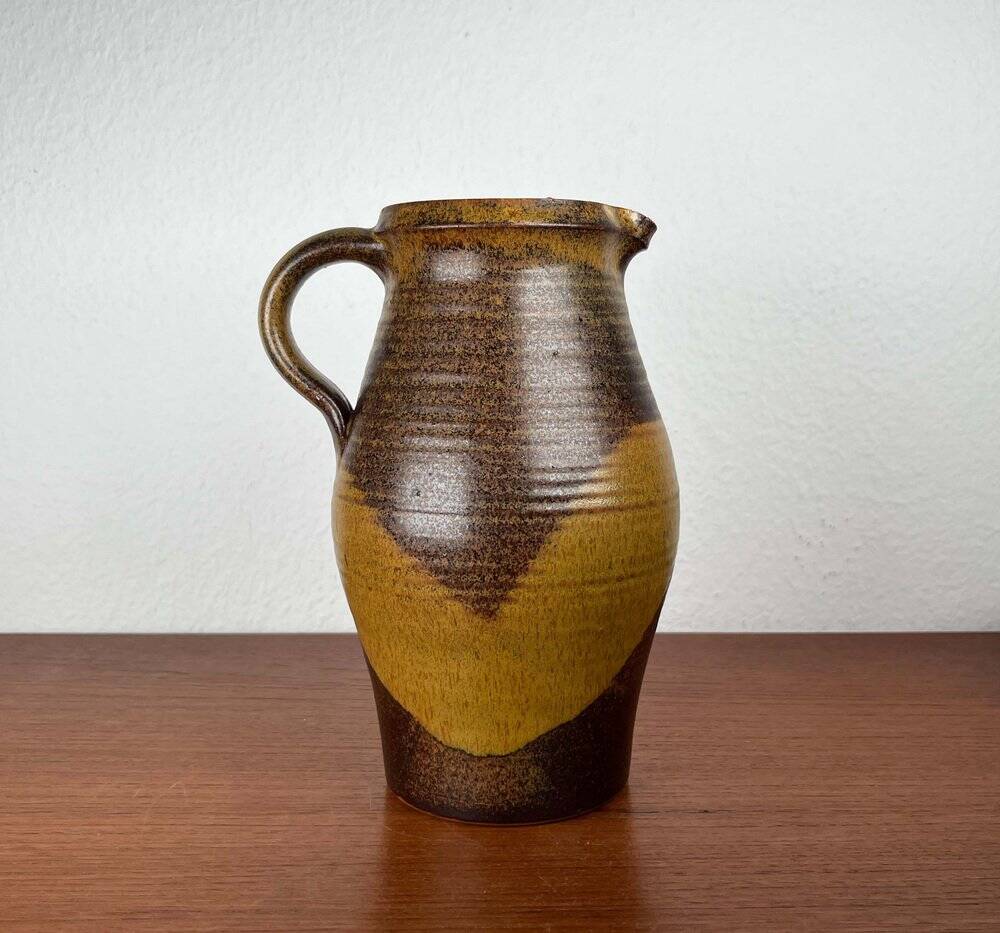 Ceramic Jug and Bowl Set, German Mid-Century Trenck Keramik Kellinghusen, 1960s, Set of 2