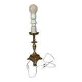 Brass lamp with lion claw feet Italy