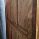 Wardrobe Louis XVI jumped back into precious wood marquetry around 1880