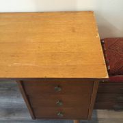 Bureau scandinave années 60 pieds compas