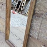 Burmese teak mirror