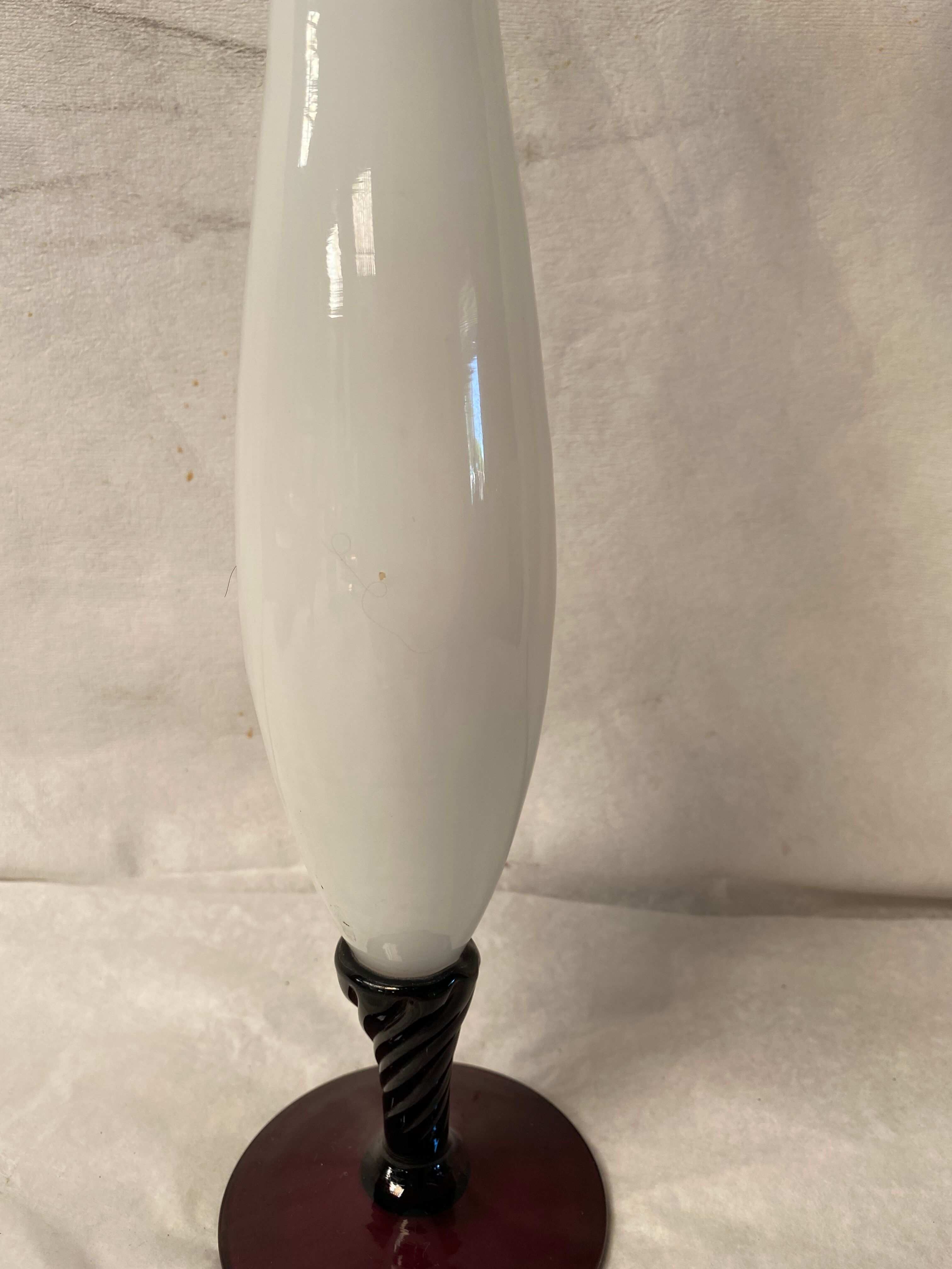 Vintage opaline vase
