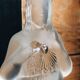 Duo of religious candle holders Val Saint Lambert – Circa 1900