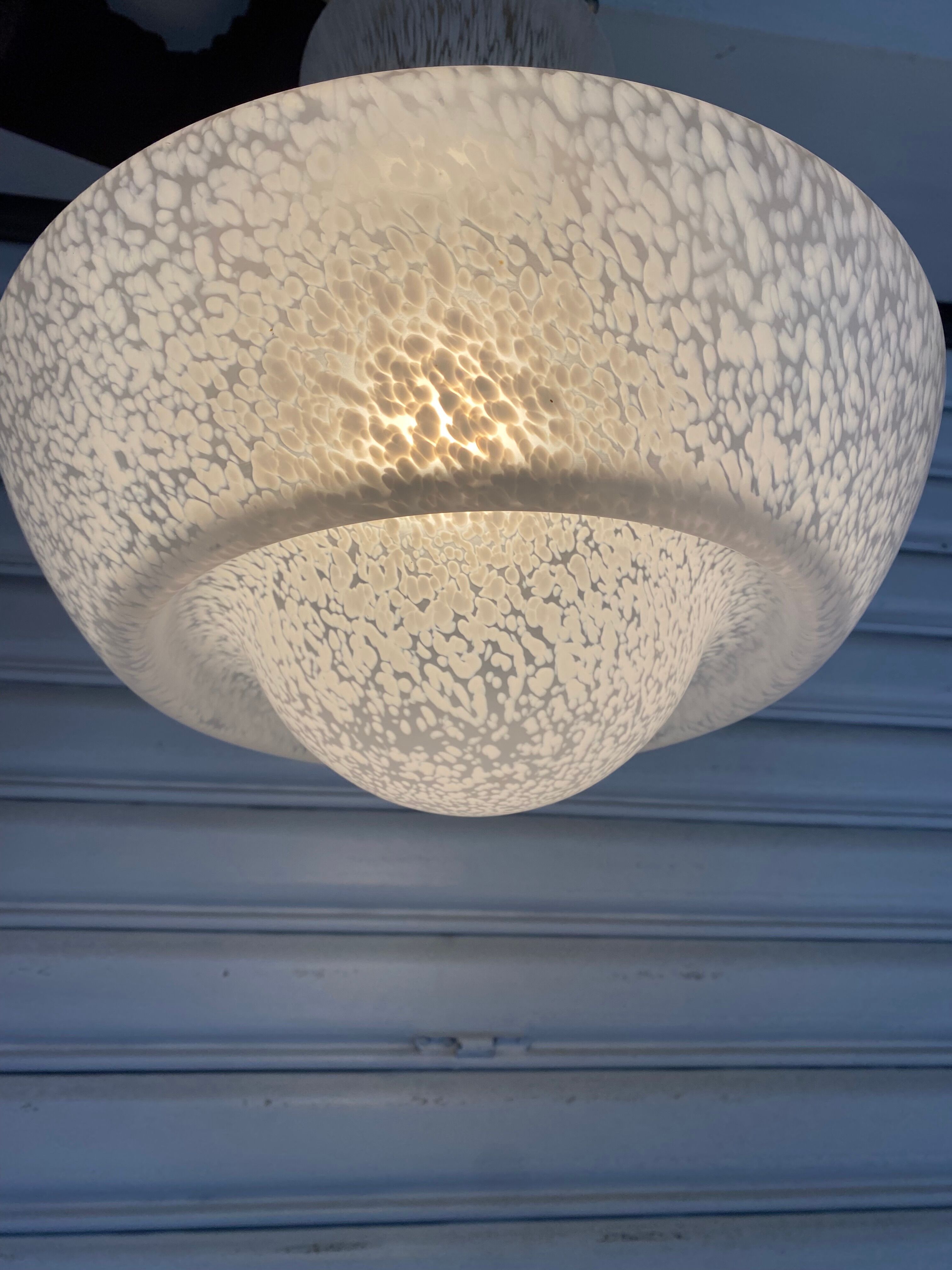 Mazzega pendant lamp 80s