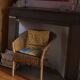 Natural wicker/rattan armchair
