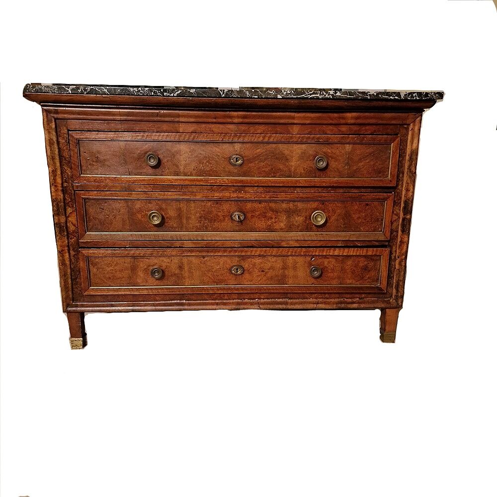 Old chest of drawers Louis Philippe