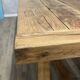 Genuine farmhouse table in renovated solid oak