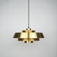Danish vintage light Nova by Jo Hammerborg, Fog og Mørup, 1963