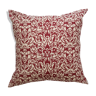 Cushion cover Etnik beige / garnet - 50 x 50