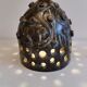 Ceramic table lamp, from Danish Leif Holm. with two light sources