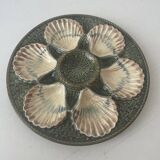 Assiette a huitres barbotine