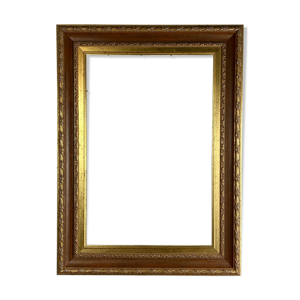 Cadre en bois et stuc