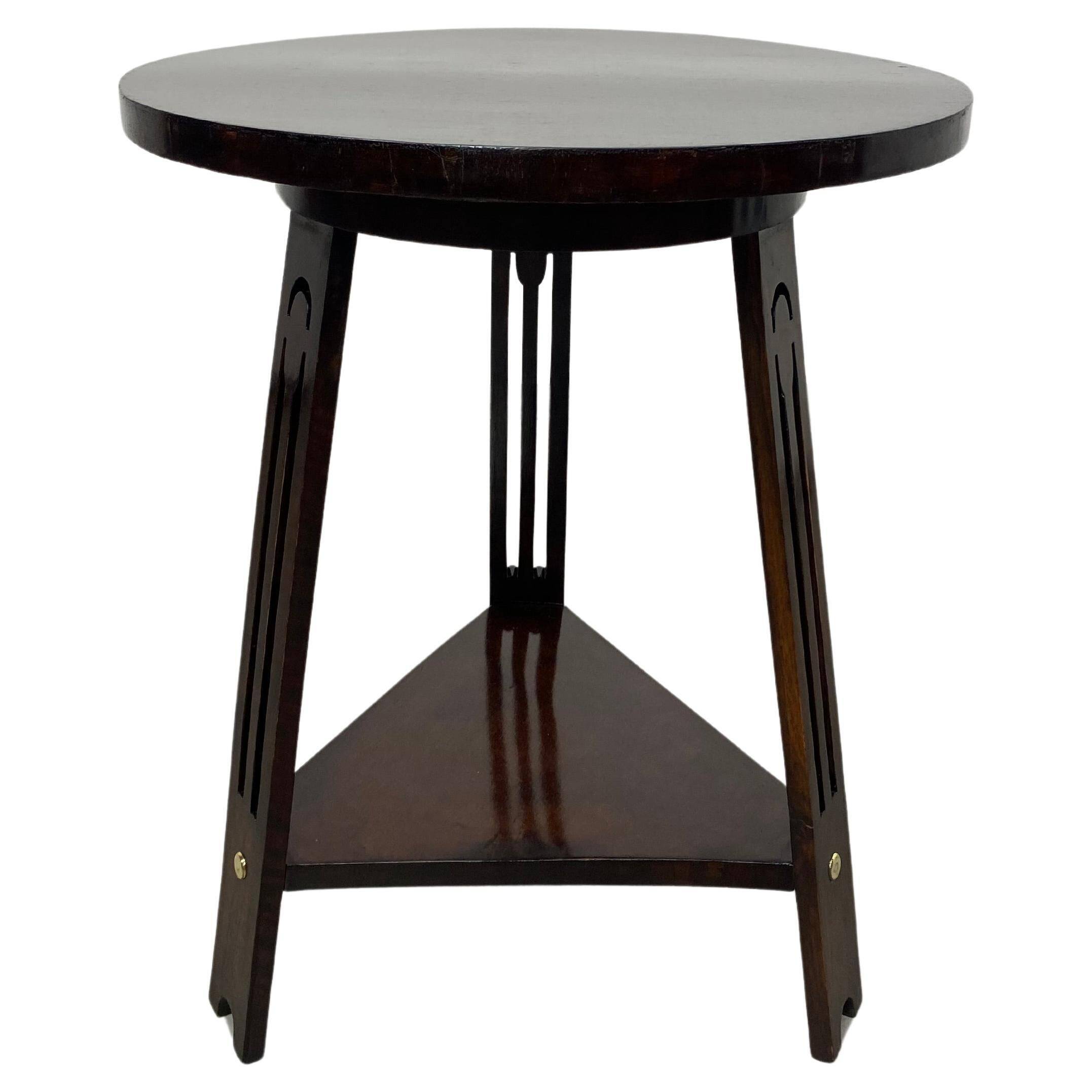 Table d'appoint Jugendstil par Josph Maria Olbrich