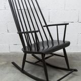 Scandinavian rocking chair tapiovaara style  1960 very good condition
