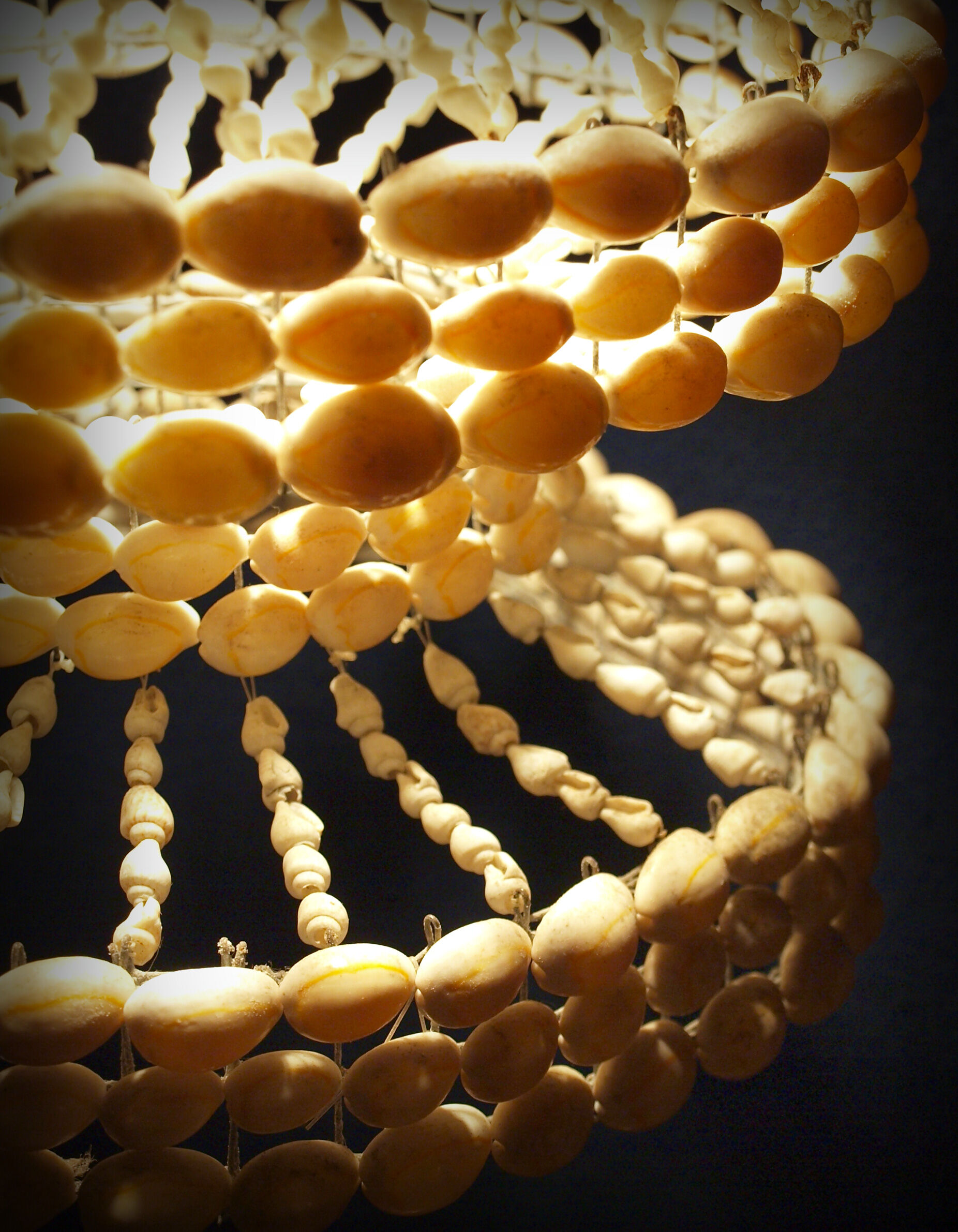 Shell chandelier Cabrias 60s