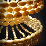Shell chandelier Cabrias 60s