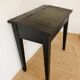Old black desk