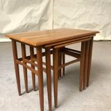 Tables gigognes danoises par Kai Kristiansen