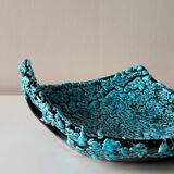 Turquoise ceramic cup Emaux des glaciers