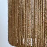 Rope and sandstone lamp
