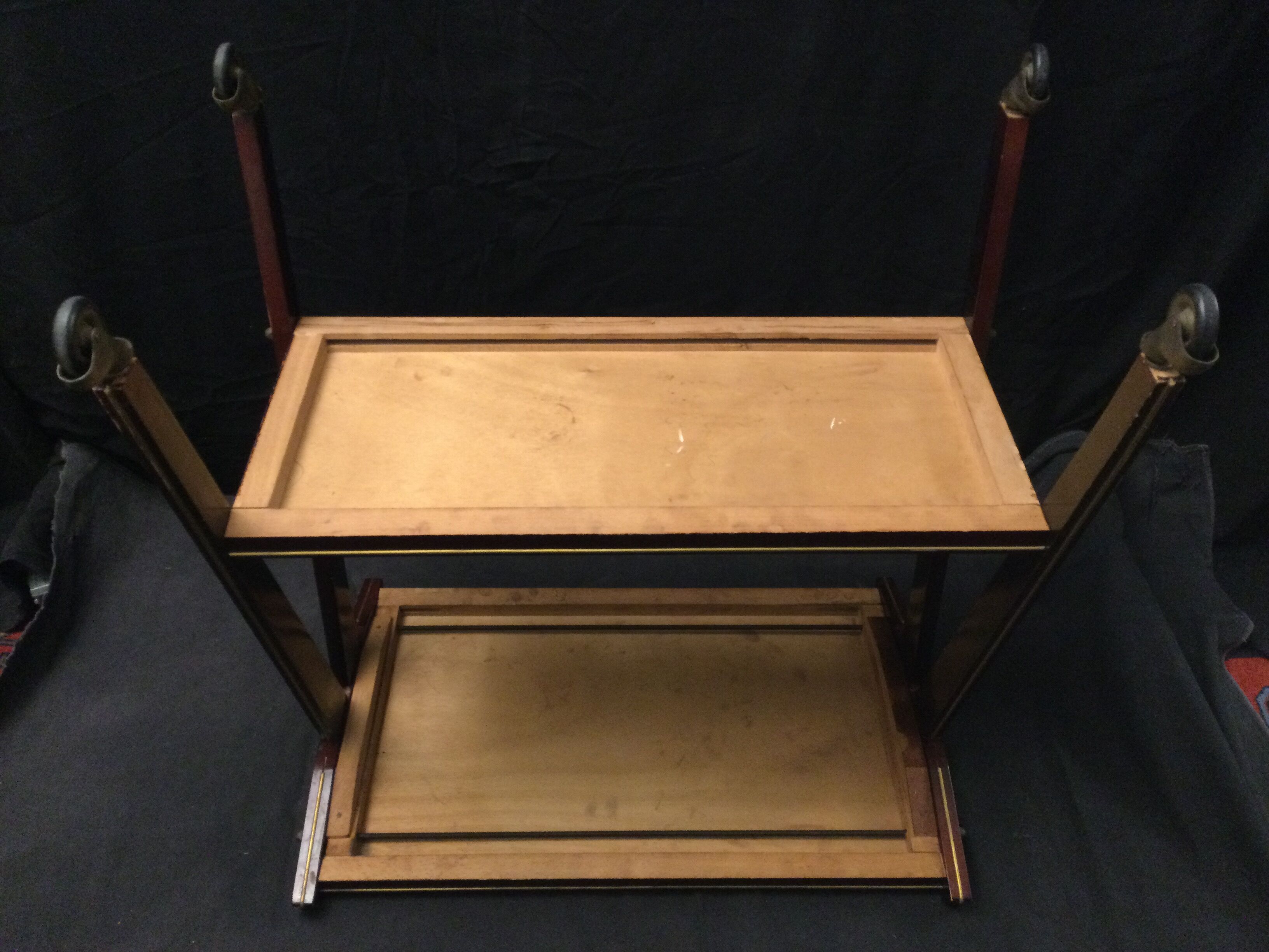 Table roulante des années 1960