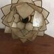 Lotus wall lamp in mother-of-pearl petals