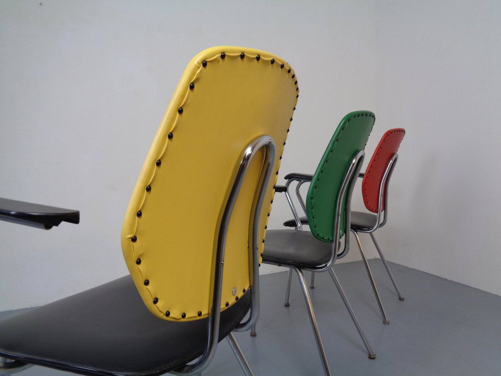 Mid-Century Armchairs from Drabert, 1960s, Set of 3