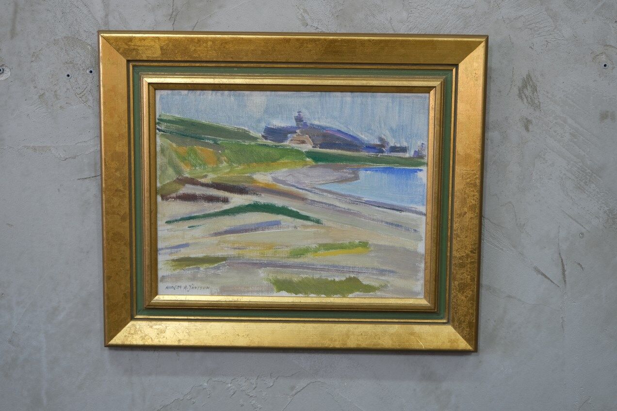 Anders A. Jonsson, Swedish landscape painting,  Oil on Canvas