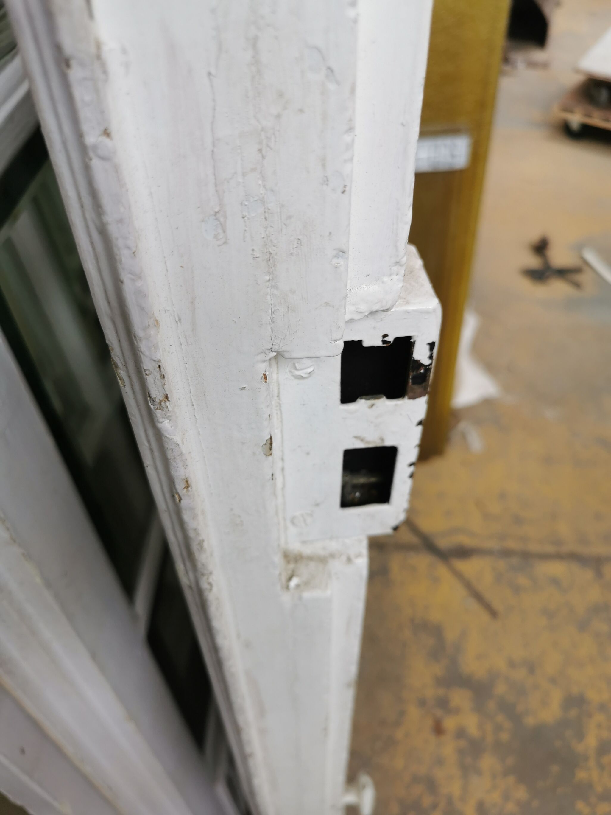 Pair of old Haussmann doors 1900/1920 with built