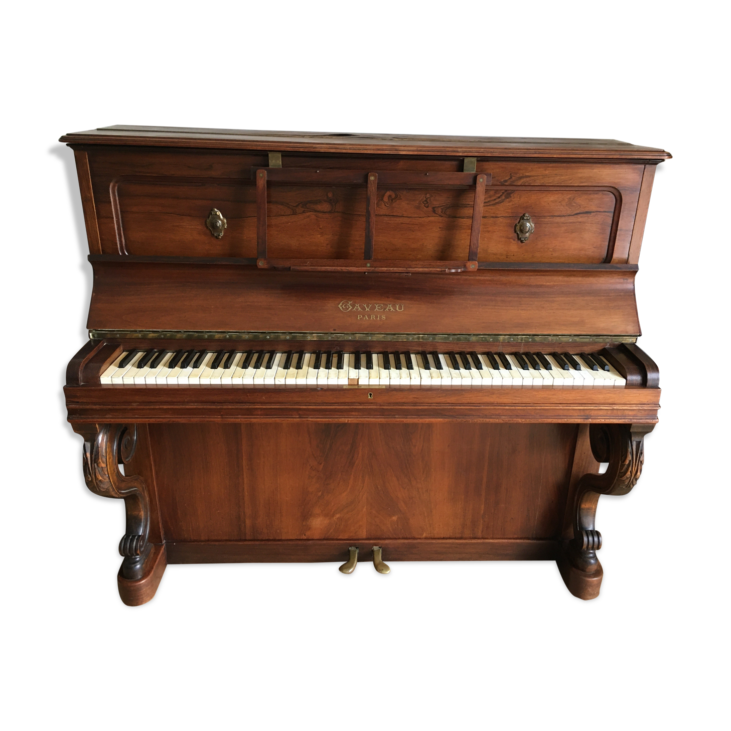 Gaveau straight piano
