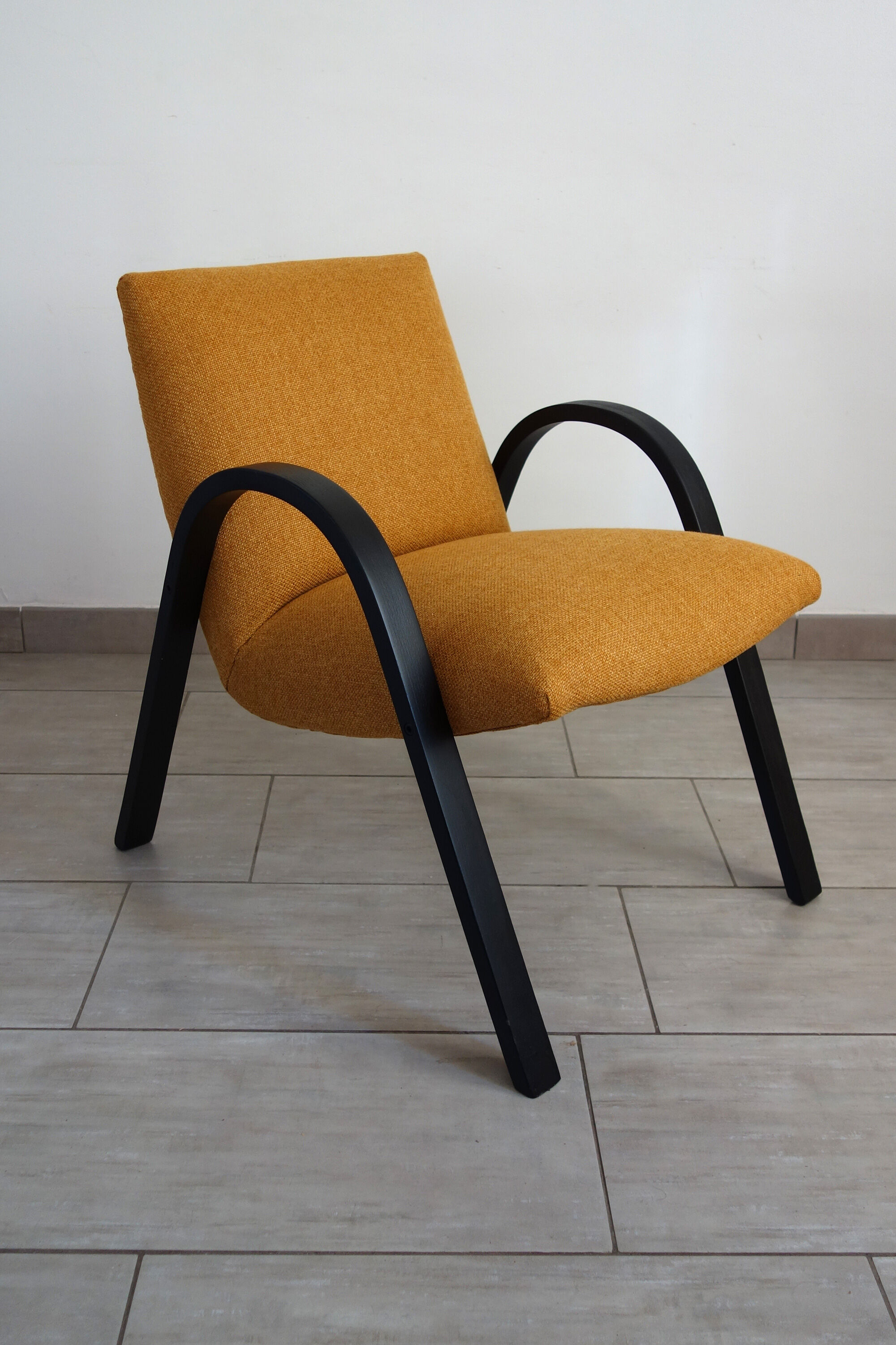 Bow Wood armchair by Steiner, 1950s