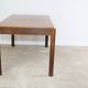Vintage coffee table, mid-century modern wooden living room table, 1970s
