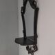 Vintage wrought iron entrance wall mirror