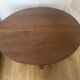 19th-century folding family table - rosewood