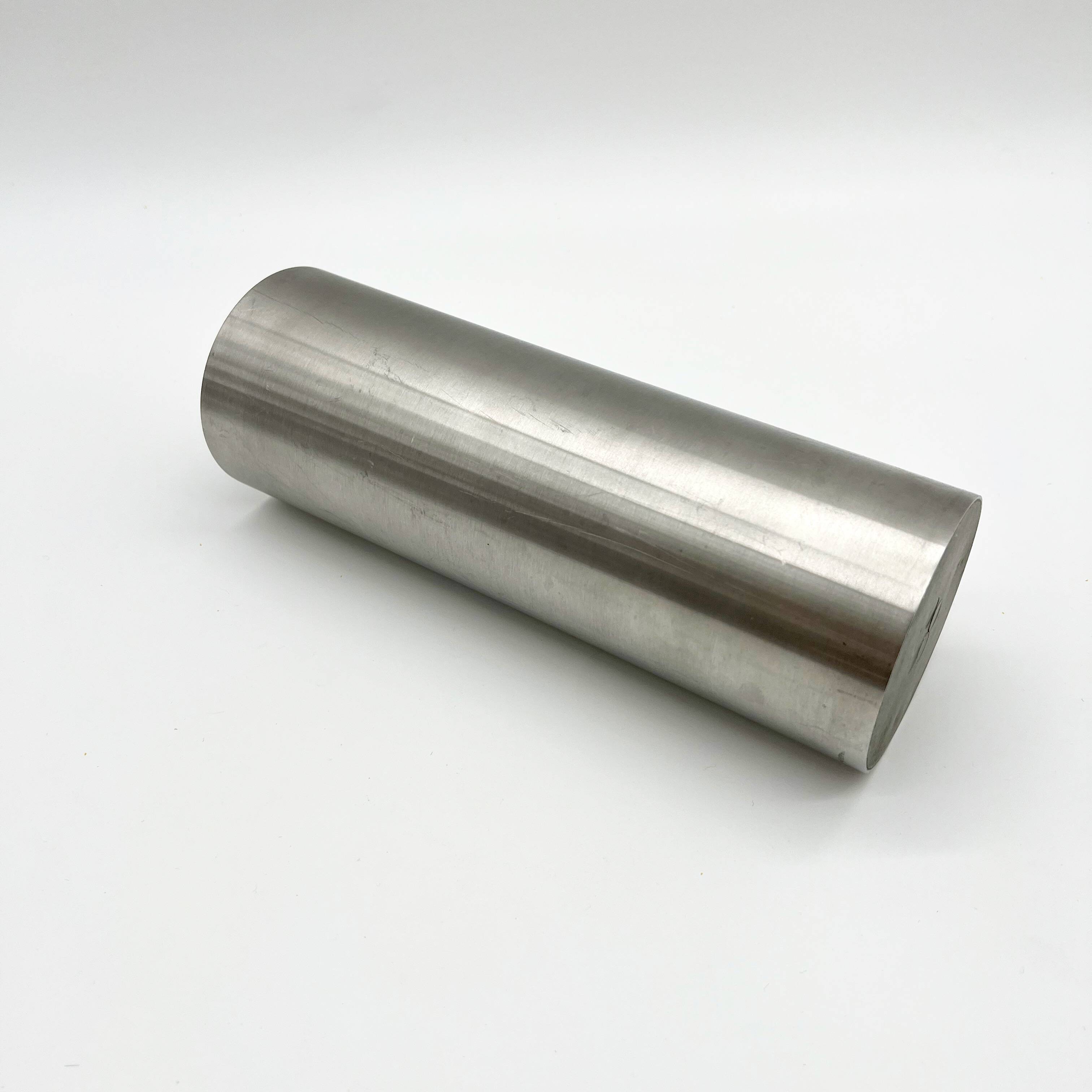 Roll vase / built-in flower stick – brushed aluminum, 1970s