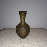 Old Chinese vase bronze and copper