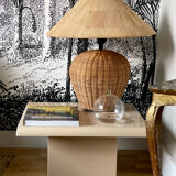 Rattan lamp 1970
