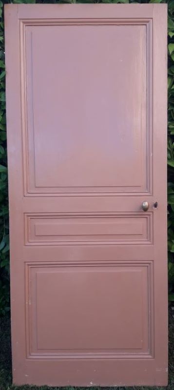 Communication door 199x82,8cm old molded