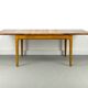 Danish Extendable Solid Teak Dining Table by Glostrup, 1970s