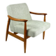 Vintage armchair GFM 300-202 design J.Kedziorek Loft 70s vintage light green