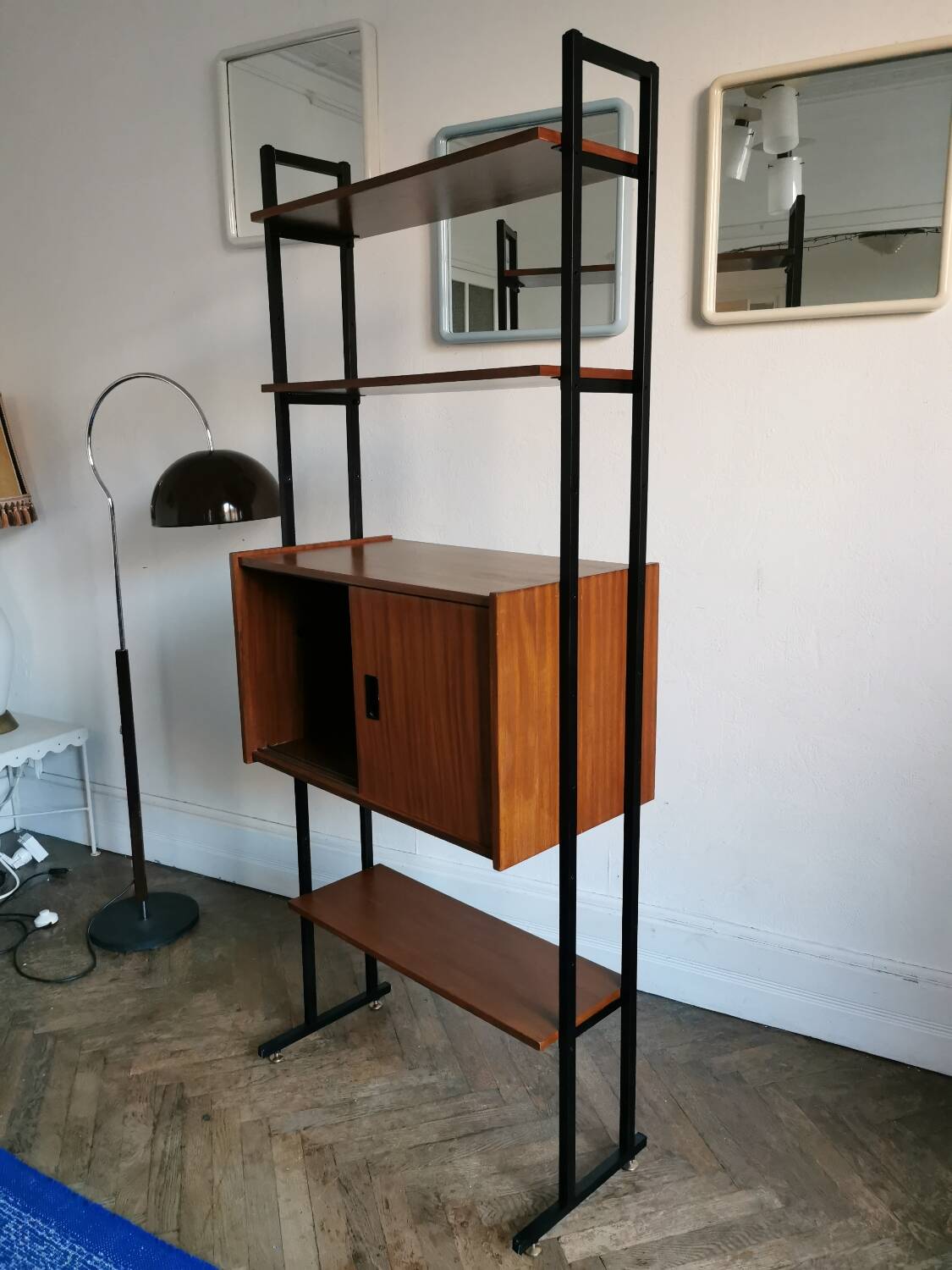 Bibliothèque modulable italienne