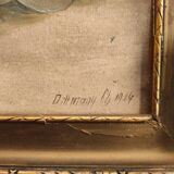 Vintage still life, signed Dihlmann, 1934