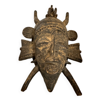 African mask kapele of ivory coast (korrogo)